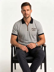 Terry Zipper Polo