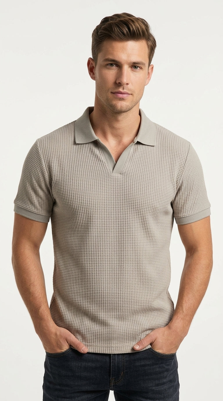 Knit Cotton Polo