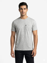 Cotton Jersey Front Pocket Tee