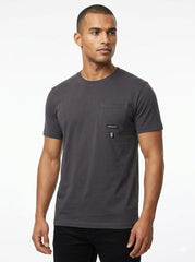 Cotton Jersey Front Pocket Tee