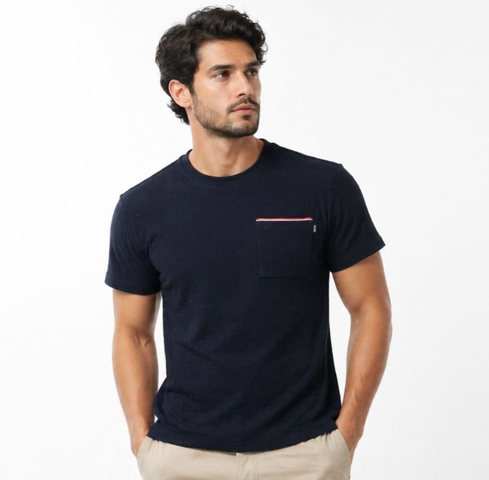 Fornt Tape Pocket Tee