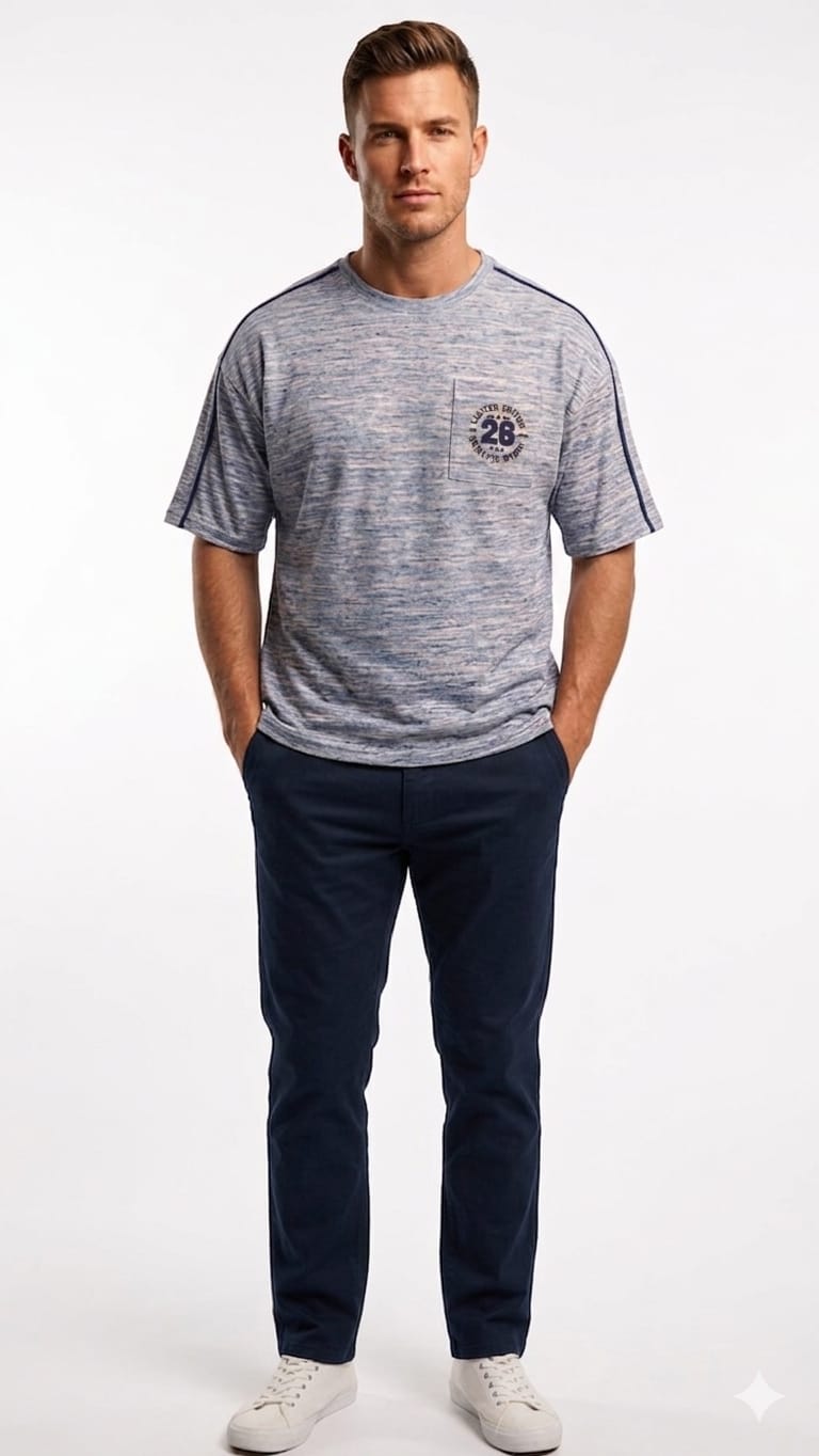 Shoulder Piping Tee